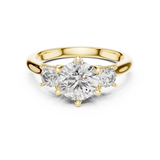 Ladies Ring DDLR-041@7 - Yellow Gold - Image