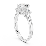Ladies Ring DDLR-041@7 - White Gold - Image