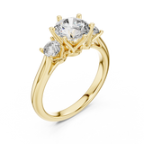 Ladies Ring DDLR-041@7 - Yellow Gold - Image