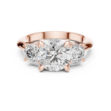 Ladies Ring DDLR-042@7 - Rose Gold - Image
