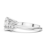 Ladies Ring DDLR-042@7 - White Gold - Image