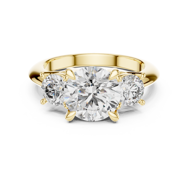 Ladies Ring DDLR-042@7 - Yellow Gold - Image