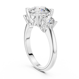 Ladies Ring DDLR-042@7 - White Gold - Image