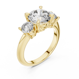 Ladies Ring DDLR-042@7 - Yellow Gold - Image