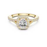Ladies Ring DDLR-043@7 - Yellow Gold - Image