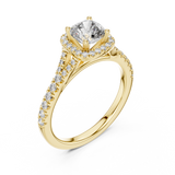 Ladies Ring DDLR-043@7 - Yellow Gold - Image