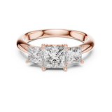 Ladies Ring DDLR-044@7 - Rose Gold - Image