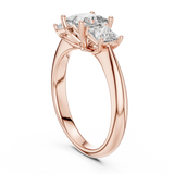 Ladies Ring DDLR-044@7 - Rose Gold - Image