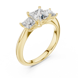Ladies Ring DDLR-044@7 - Yellow Gold - Image
