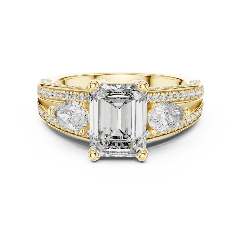 Ladies Ring DDLR-046 - Yellow Gold - Image