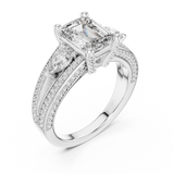 Ladies Ring DDLR-046 - White Gold - Image