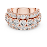 Ladies Ring DDLR-047@7 - Rose Gold - Image