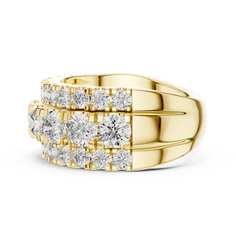Ladies Ring DDLR-047@7 - Yellow Gold - Image