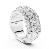 Ladies Ring DDLR-047@7 - White Gold - Image