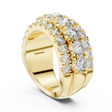 Ladies Ring DDLR-047@7 - Yellow Gold - Image