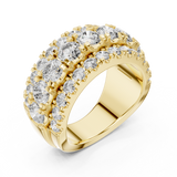 Ladies Ring DDLR-047@7 - Yellow Gold - Image