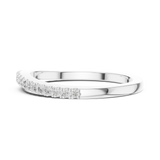 Ladies Ring DDLR-048@7 - White Gold - Image