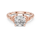 Ladies Ring DDLR-049@7 - Rose Gold - Image