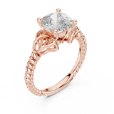 Ladies Ring DDLR-049@7 - Rose Gold - Image