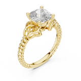 Ladies Ring DDLR-049@7 - Yellow Gold - Image