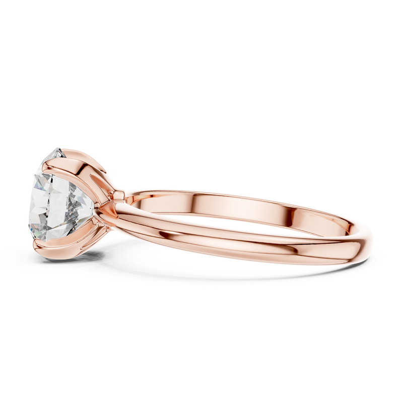 Ladies Ring DDLR-050@7 - Rose Gold - Image