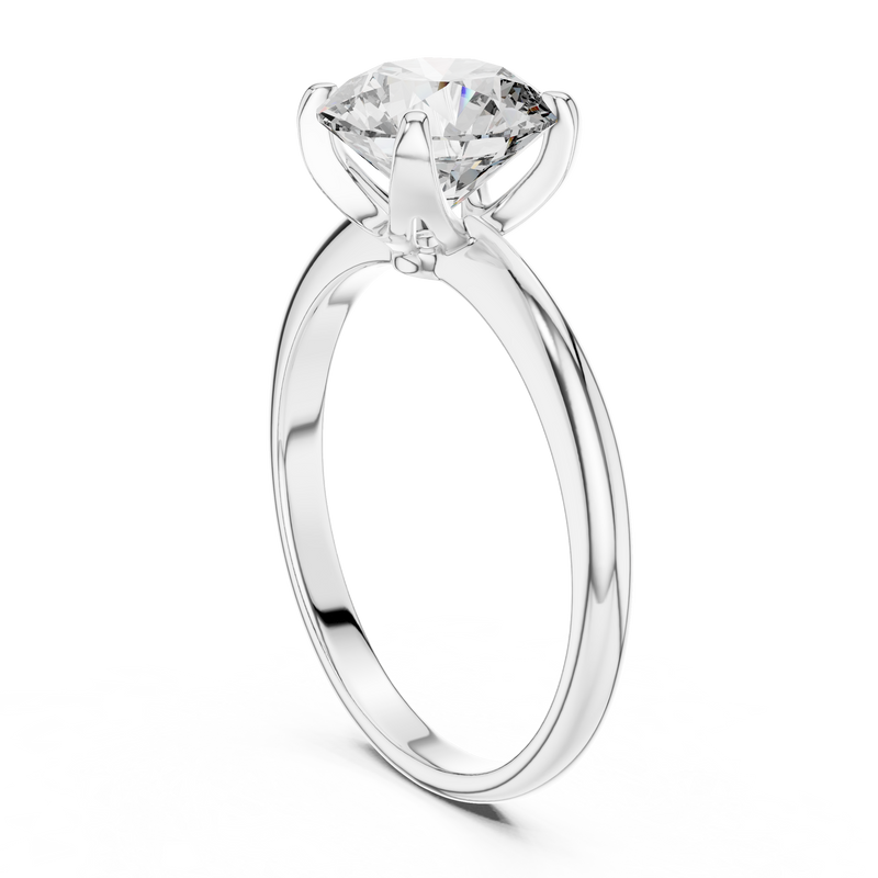 Ladies Ring DDLR-050@7 - White Gold - Image