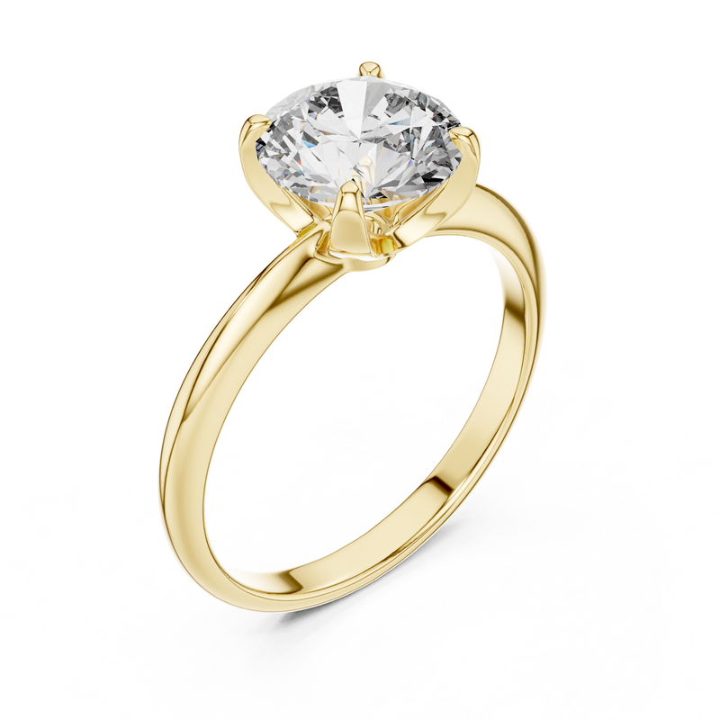 Ladies Ring DDLR-050@7 - Yellow Gold - Image