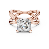 Ladies Ring DDLR-051@7 - Rose Gold - Image