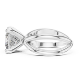 Ladies Ring DDLR-051@7 - White Gold - Image