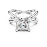 Ladies Ring DDLR-051@7 - White Gold - Image