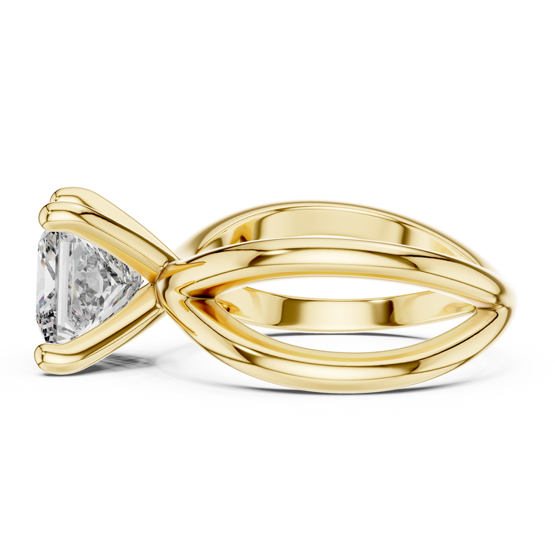 Ladies Ring DDLR-051@7 - Yellow Gold - Image