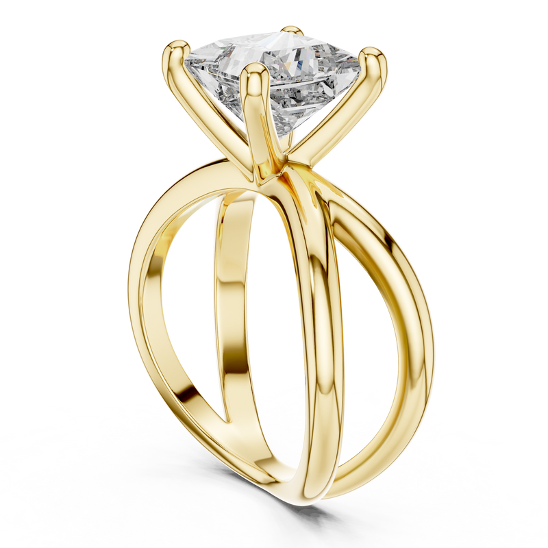Ladies Ring DDLR-051@7 - Yellow Gold - Image
