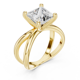 Ladies Ring DDLR-051@7 - Yellow Gold - Image