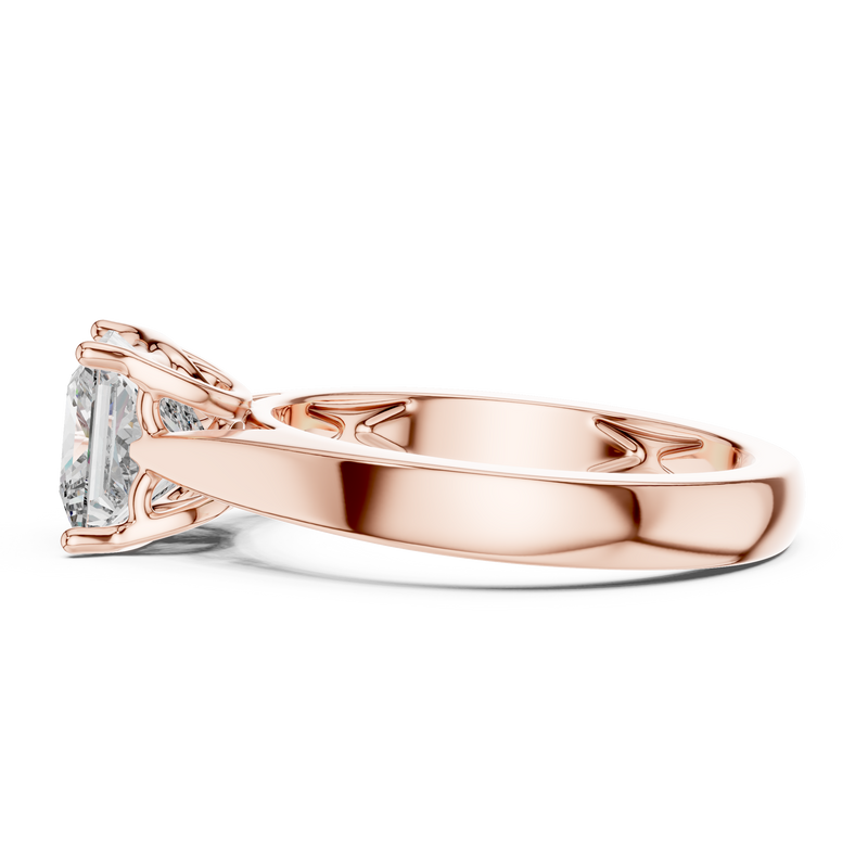 Ladies Ring DDLR-052@7 - Rose Gold - Image