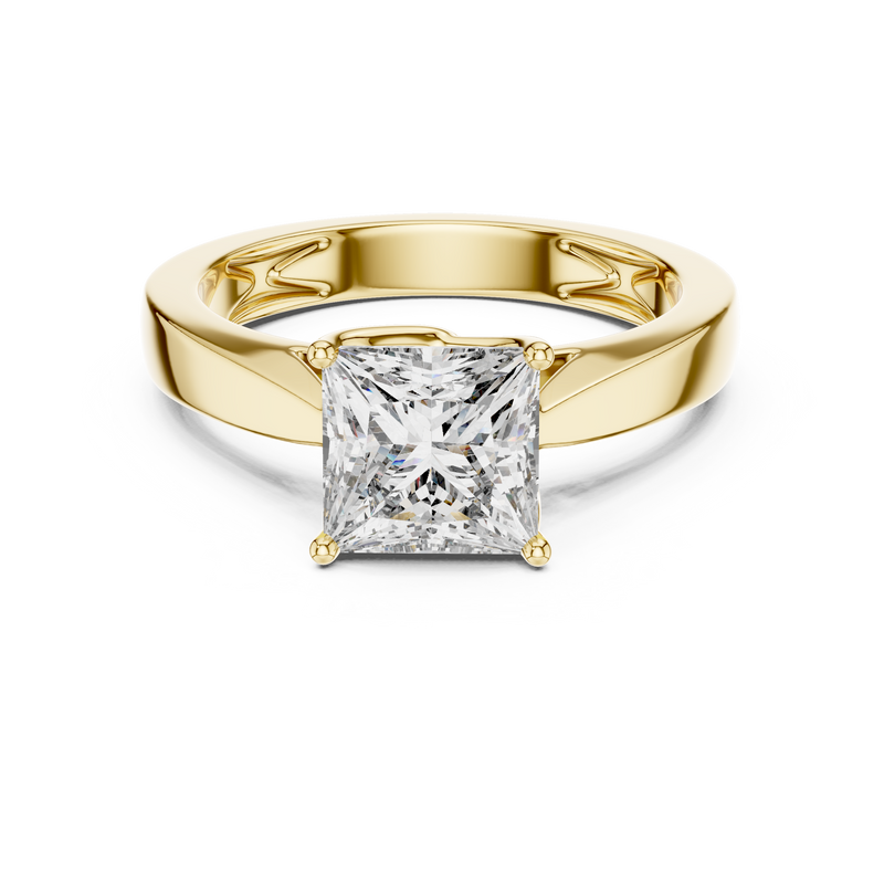 Ladies Ring DDLR-052@7 - Yellow Gold - Image