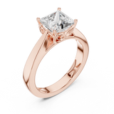 Ladies Ring DDLR-052@7 - Rose Gold - Image