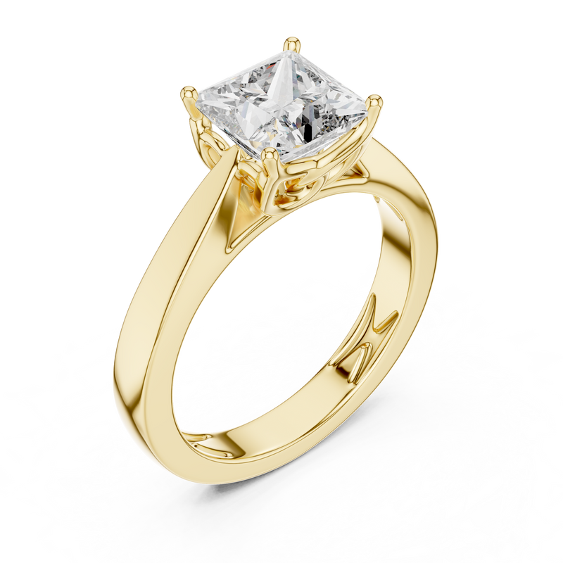 Ladies Ring DDLR-052@7 - Yellow Gold - Image
