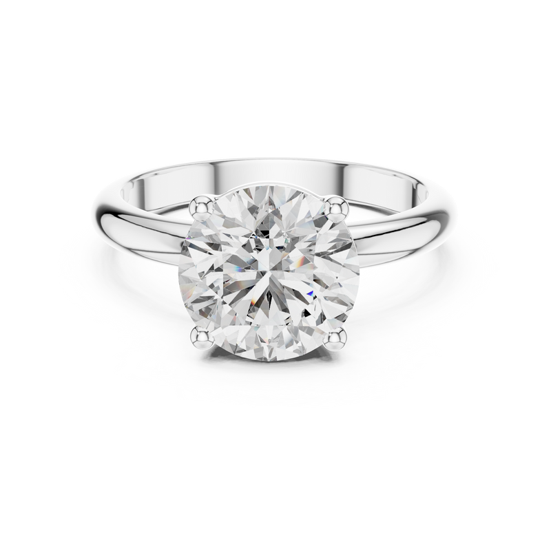 Ladies Ring DDLR-054@7 - White Gold - Image