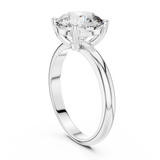 Ladies Ring DDLR-054@7 - White Gold - Image