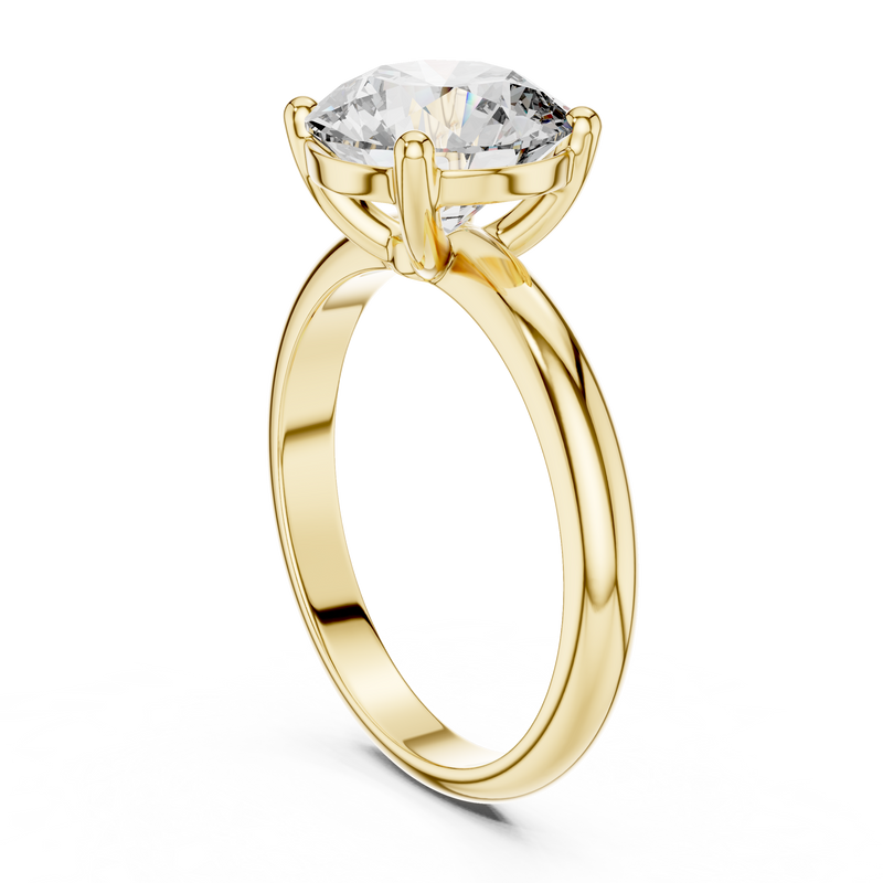 Ladies Ring DDLR-054@7 - Yellow Gold - Image