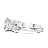 Ladies Ring DDLR-055@7 - White Gold - Image