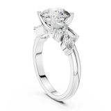 Ladies Ring DDLR-055@7 - White Gold - Image