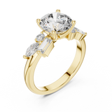 Ladies Ring DDLR-055@7 - Yellow Gold - Image