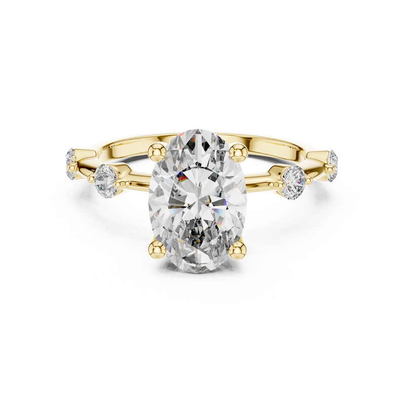 Ladies Ring DDLR-056@7 - Yellow Gold - Image