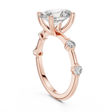 Ladies Ring DDLR-056@7 - Rose Gold - Image