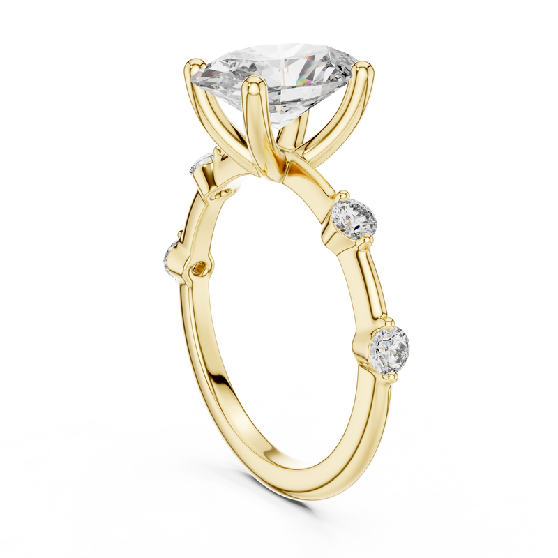 Ladies Ring DDLR-056@7 - Yellow Gold - Image