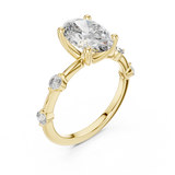 Ladies Ring DDLR-056@7 - Yellow Gold - Image