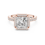 Ladies Ring DDLR-057@7 - Rose Gold - Image