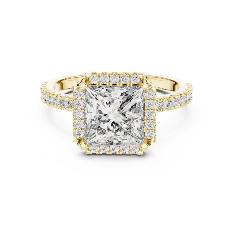 Ladies Ring DDLR-057@7 - Yellow Gold - Image