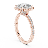 Ladies Ring DDLR-057@7 - Rose Gold - Image